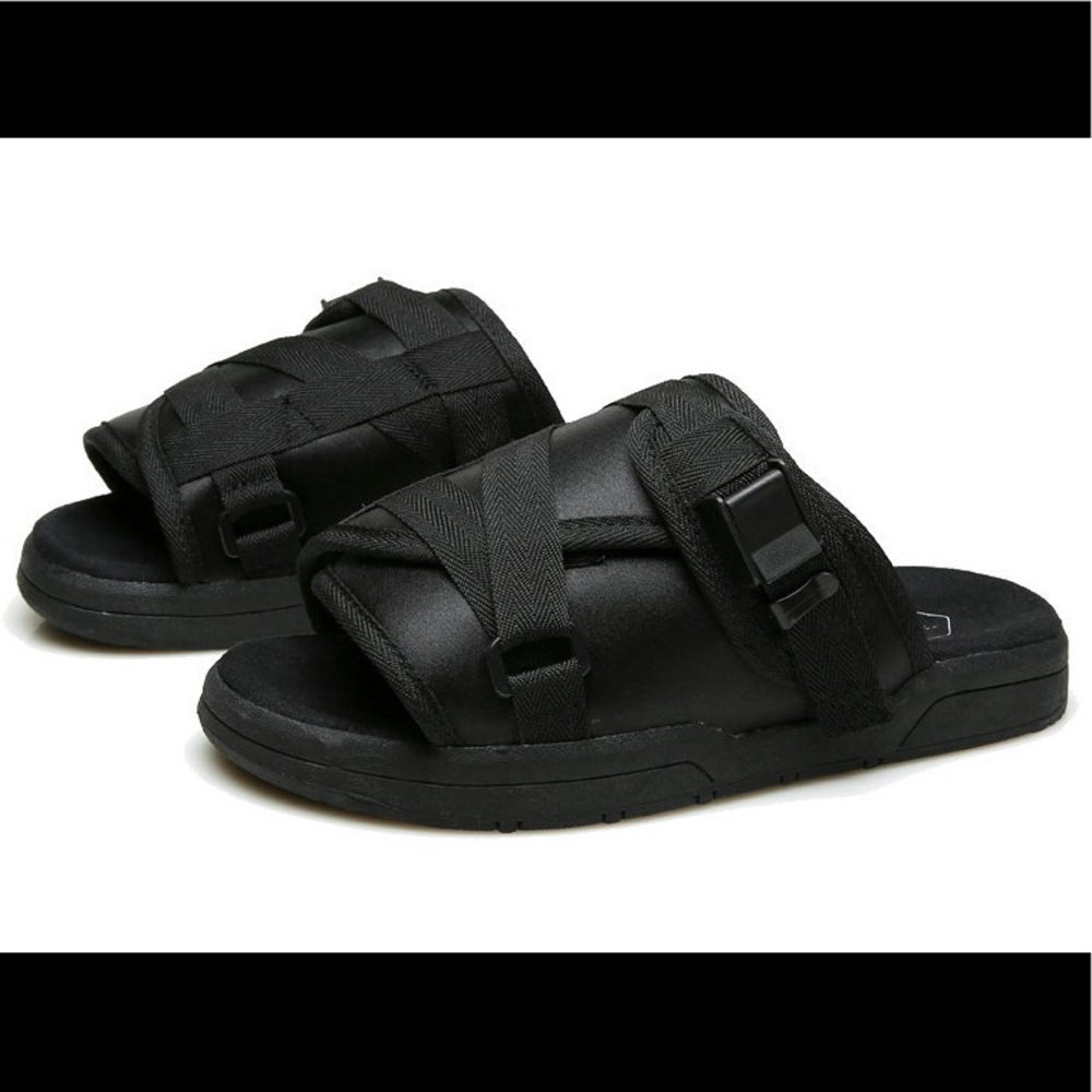 Blackout Sandal Slides